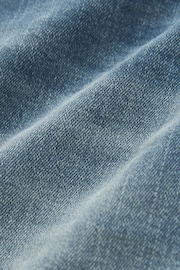 Blue Slim Fit Stretch Denim Shorts - Image 9 of 9