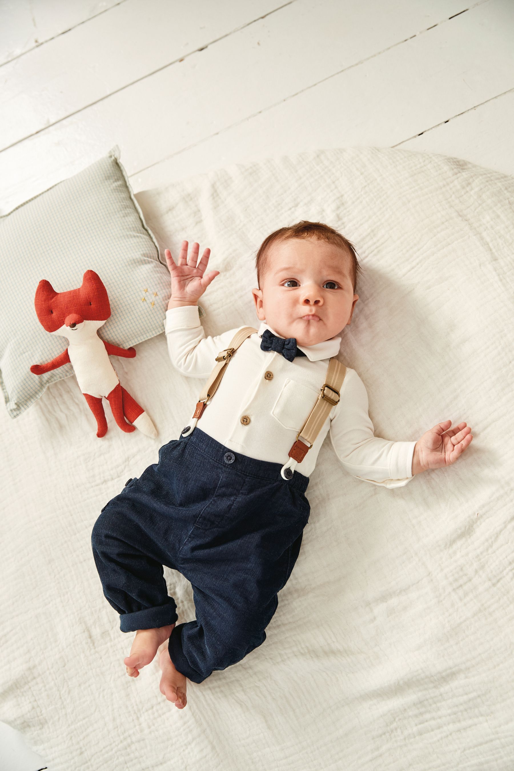 Baby braces and bow tie 2025