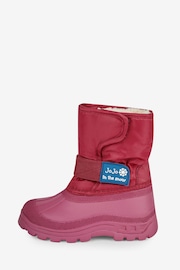 JoJo Maman Bébé Berry Girls' Alpine Snow Boots - Image 3 of 4