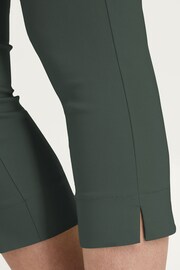 Roman Green Ground Cropped Stretch Trousers - Image 4 of 4