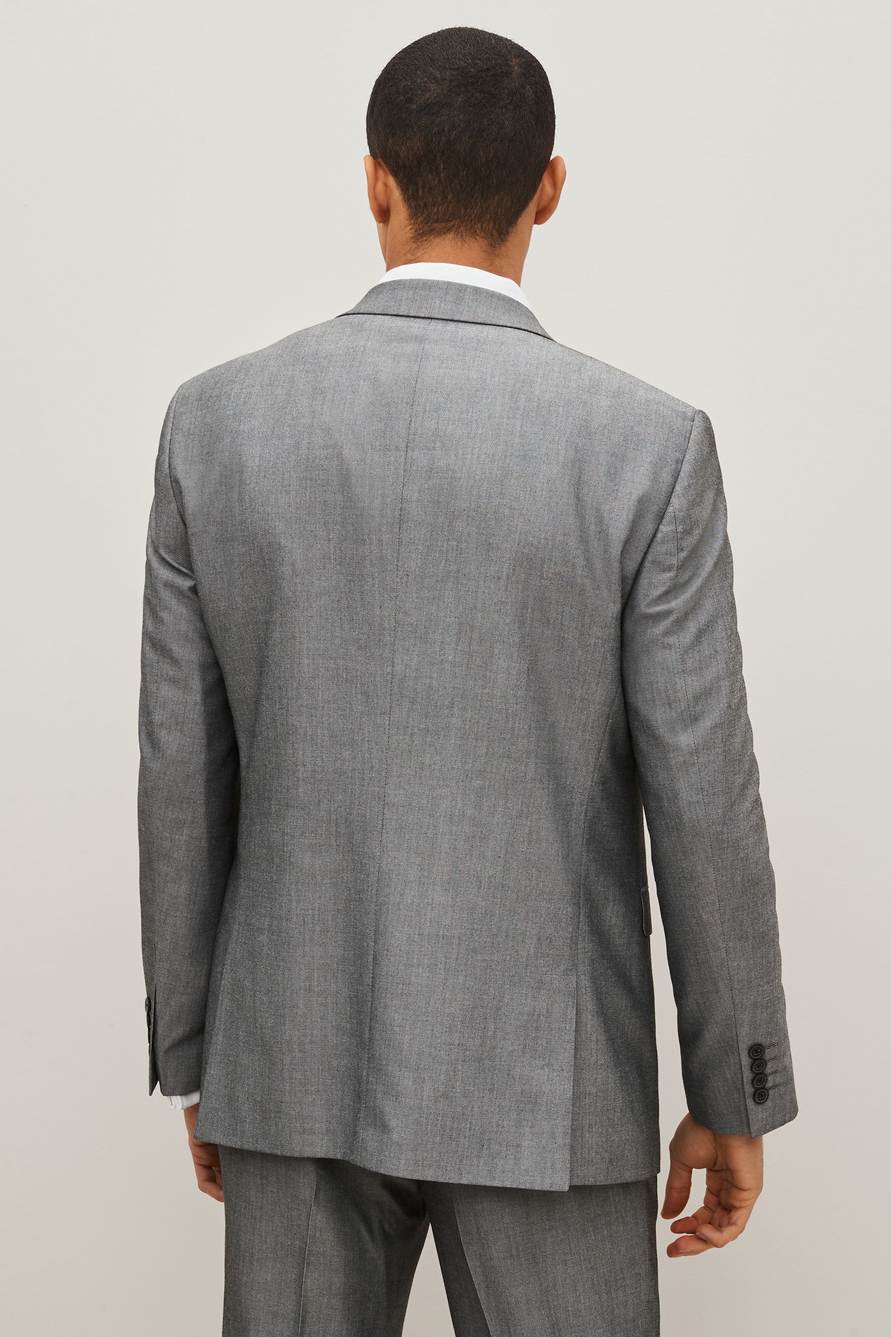 Next grey suit on sale jacket