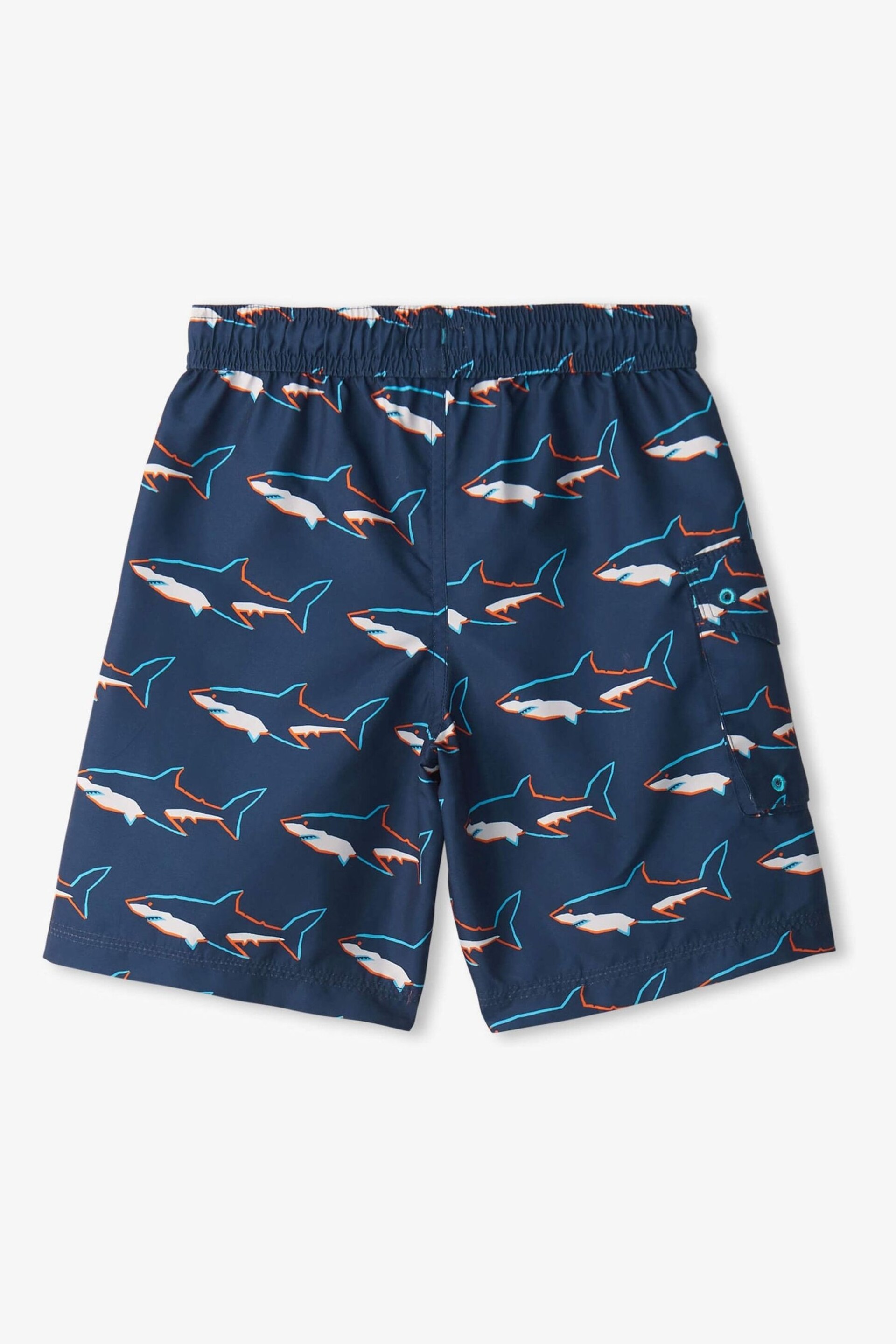 Hatley Tropical Sharks Swim Shorts - Image 2 of 6