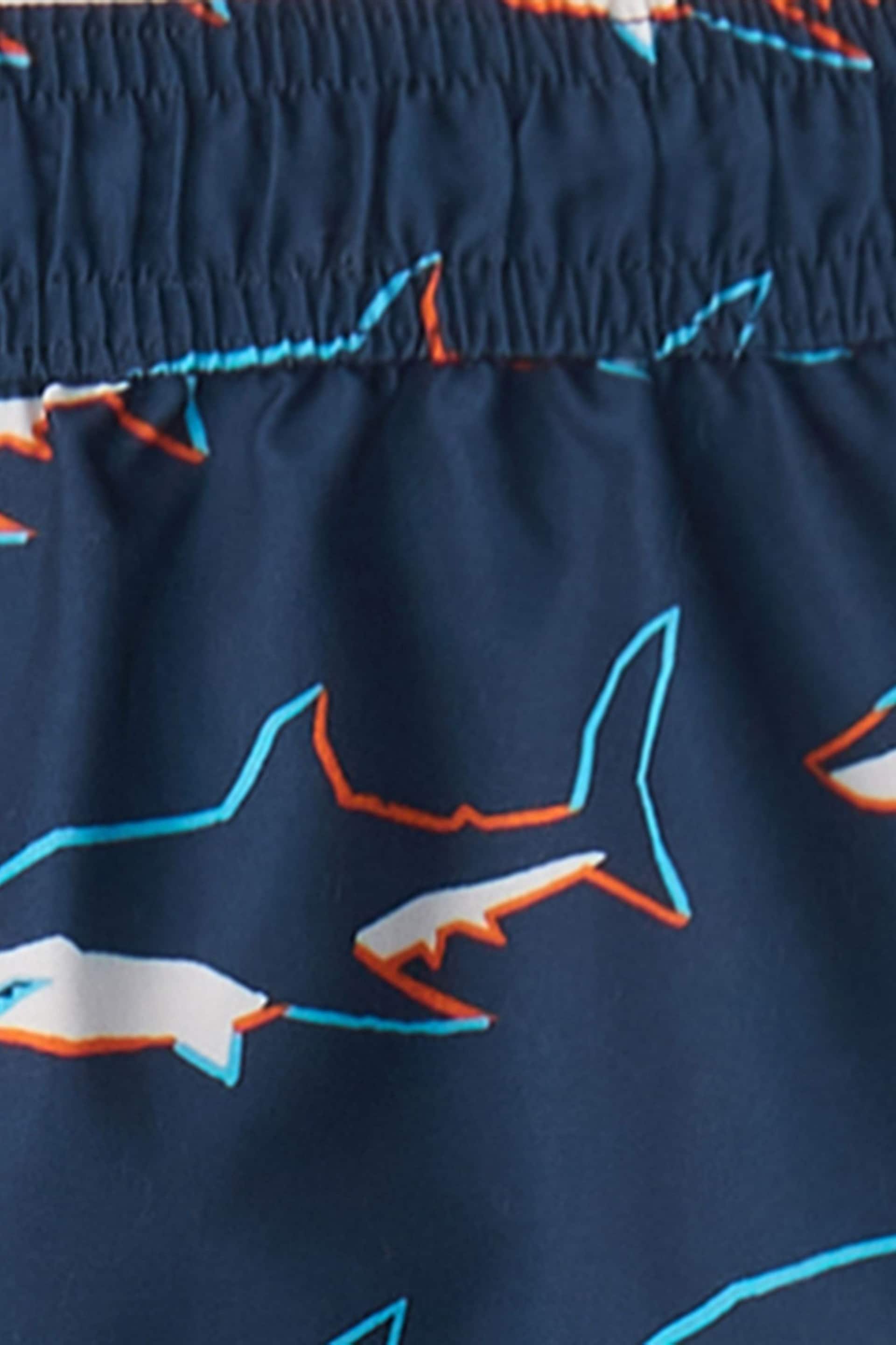 Hatley Tropical Sharks Swim Shorts - Image 6 of 6
