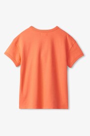 Hatley Orange Dinosaur Glow T-Shirt - Image 2 of 6