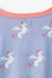 Hatley Purple Rainbow Pegasus Long Sleeve Nightdress - Image 4 of 6