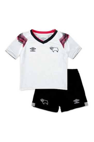 Fanatics Derby County Umbro Home Infants Kit 2023-24 - Forsyth 3 Infants