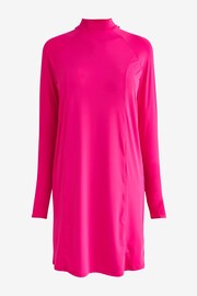 Pink Long Sleeve Modesty Burkini Shaping Swimsuit - Image 4 of 6