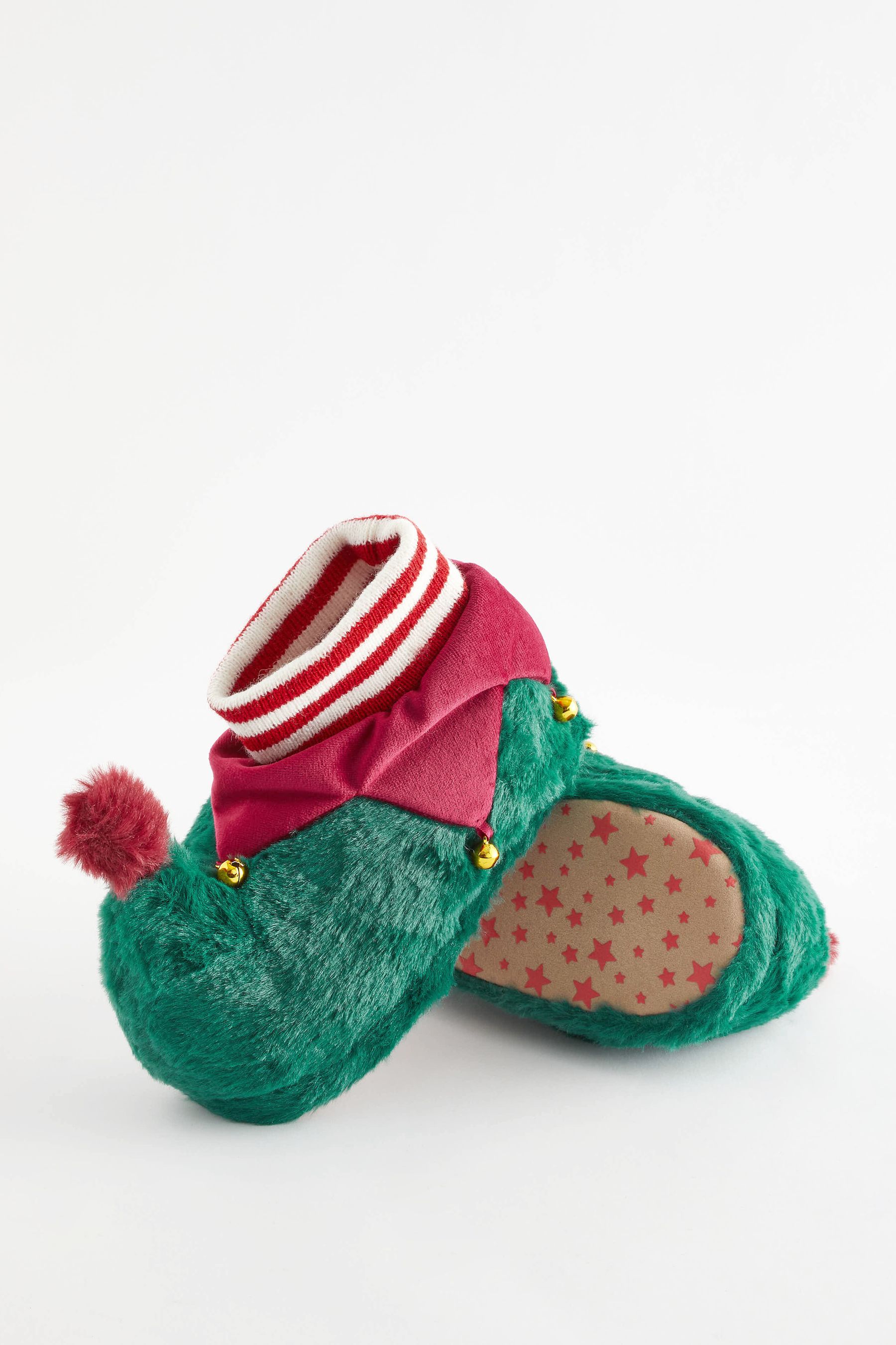 Christmas slipper boots best sale