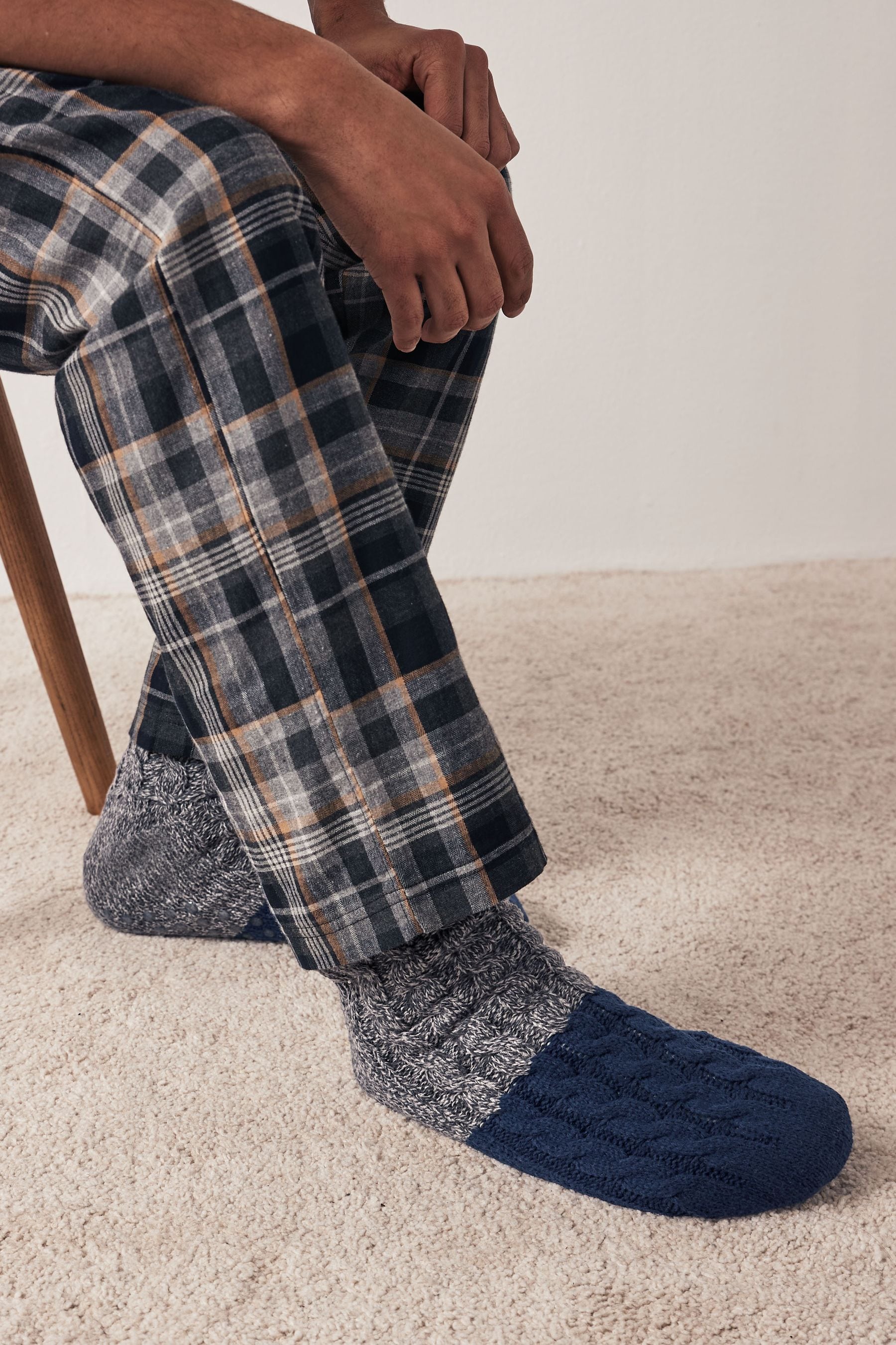 Next slipper top socks