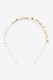 Gold Tone Butterfly Headband - Image 1 of 1