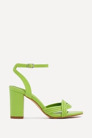 Linzi Green Regina Block Heeled Sandals With Intertwined Front Straps - Image 2 of 5
