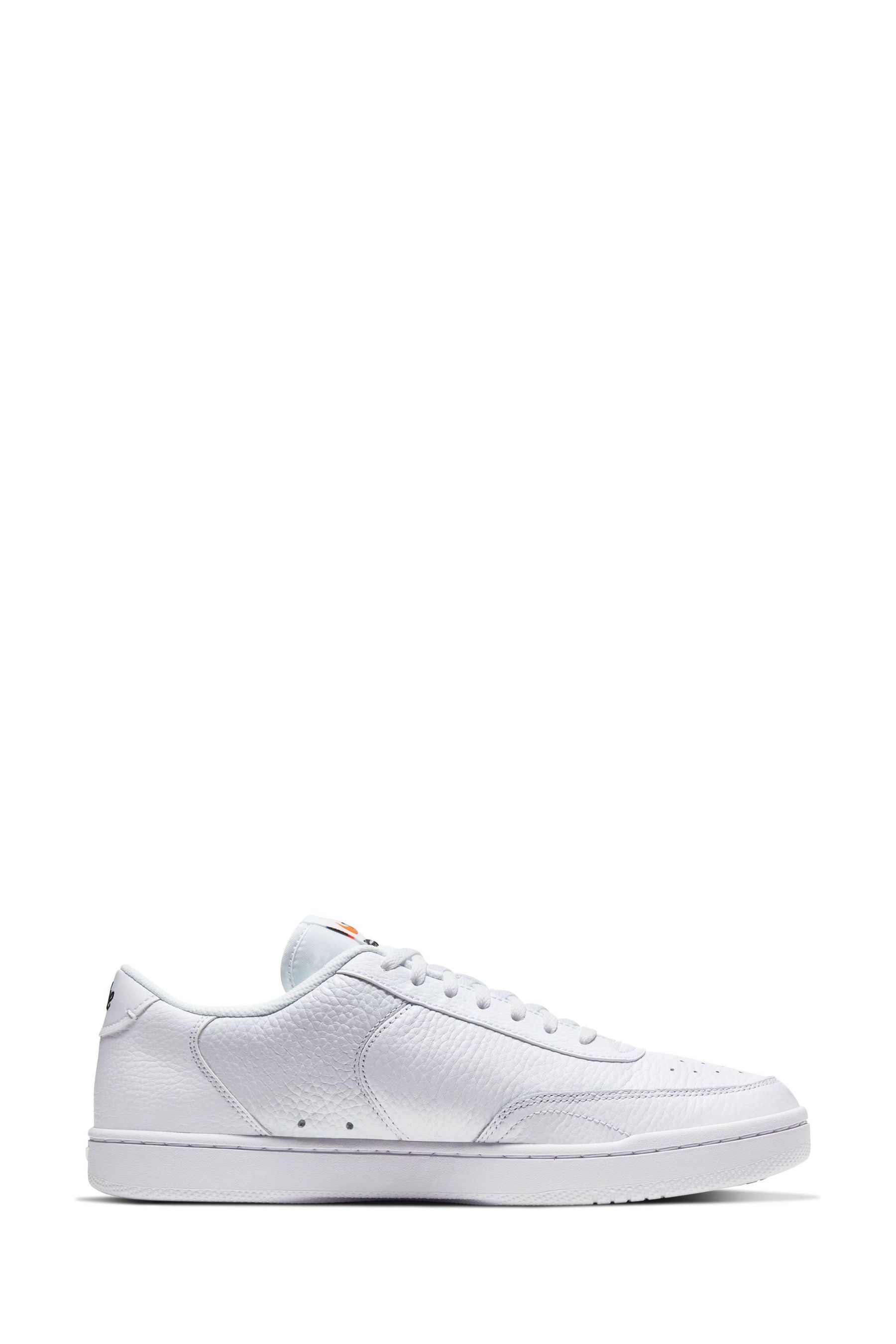 Nike White Black Court Vintage Premium Trainers