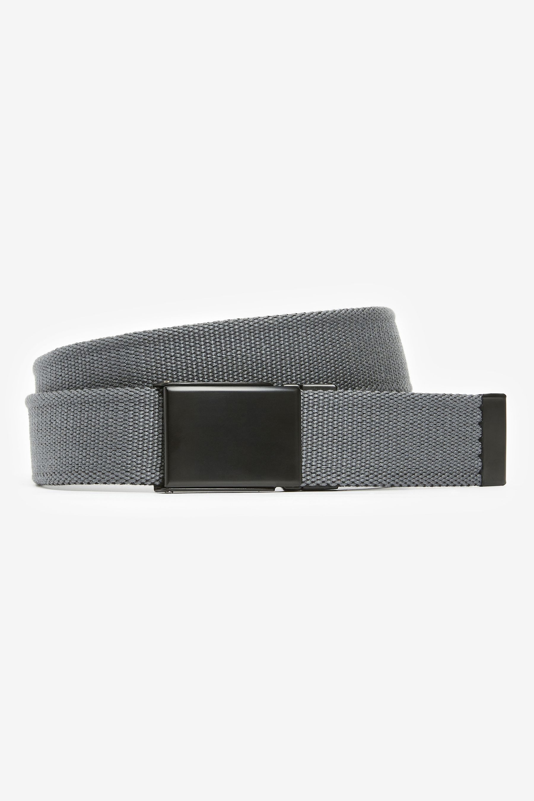Grey canvas belt discount