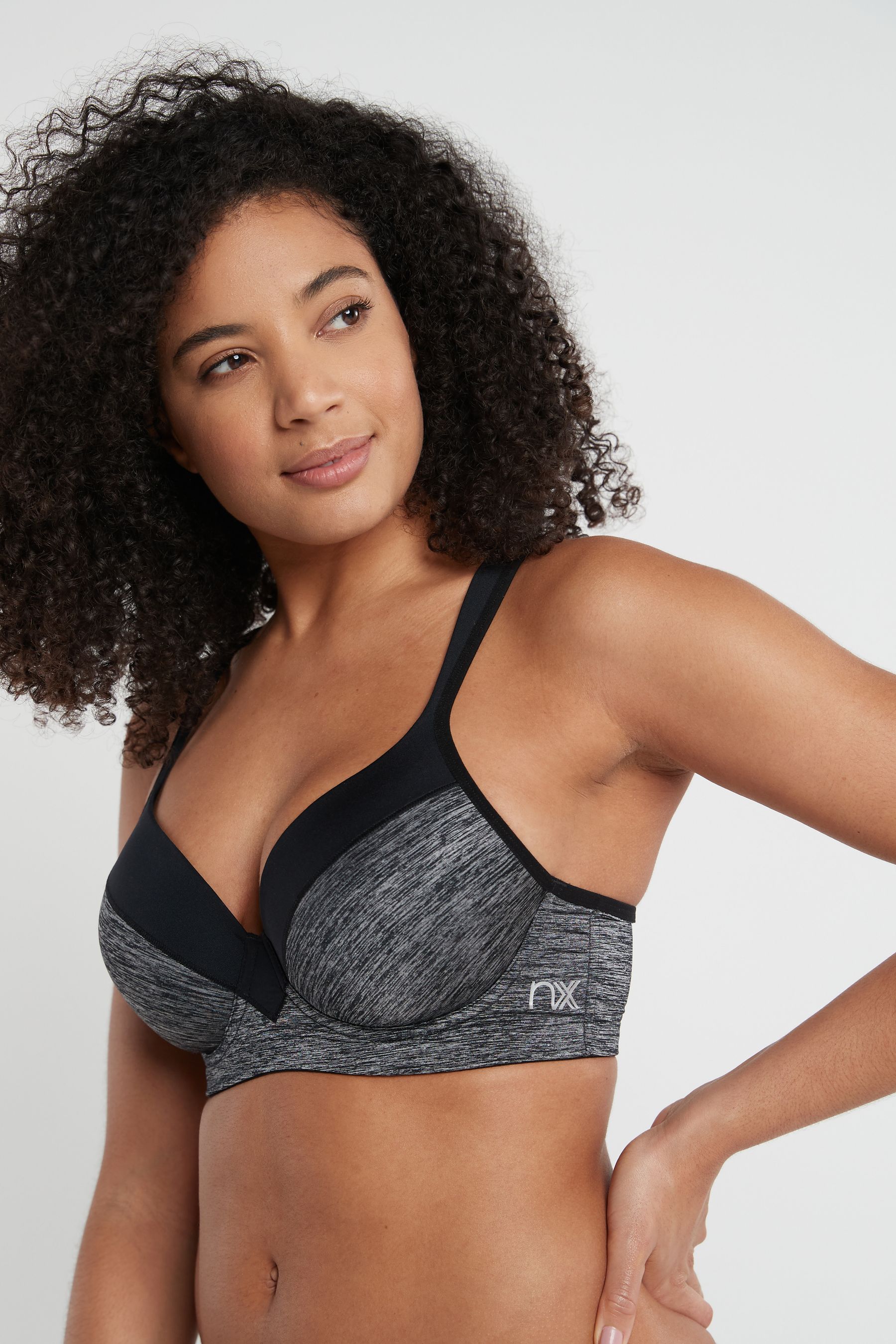 High impact push up sports bra outlet