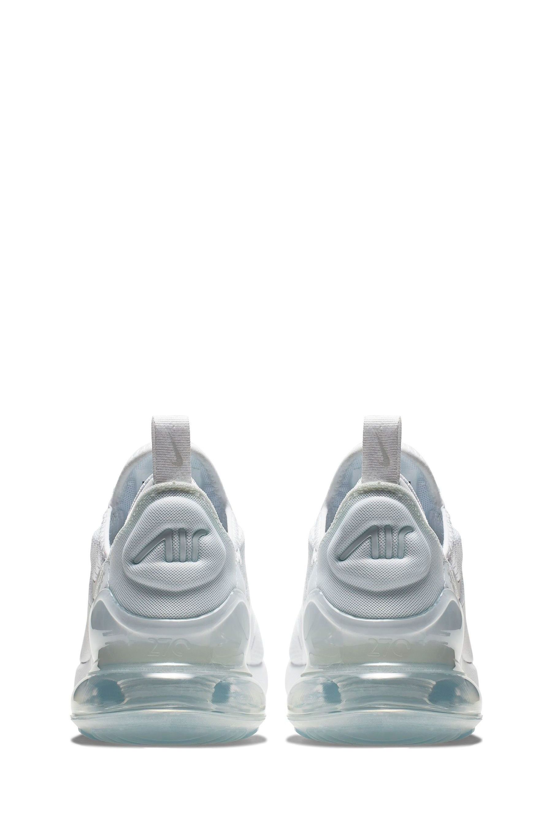 Buy Nike White Pale Aqua Youth Air Max 270 Trainers from the Next UK online shop