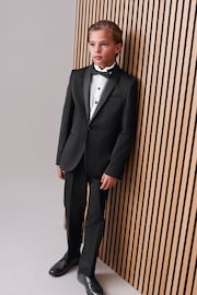 Black Jacket Tuxedo Suit Jacket (3-16yrs) - Image 2 of 8