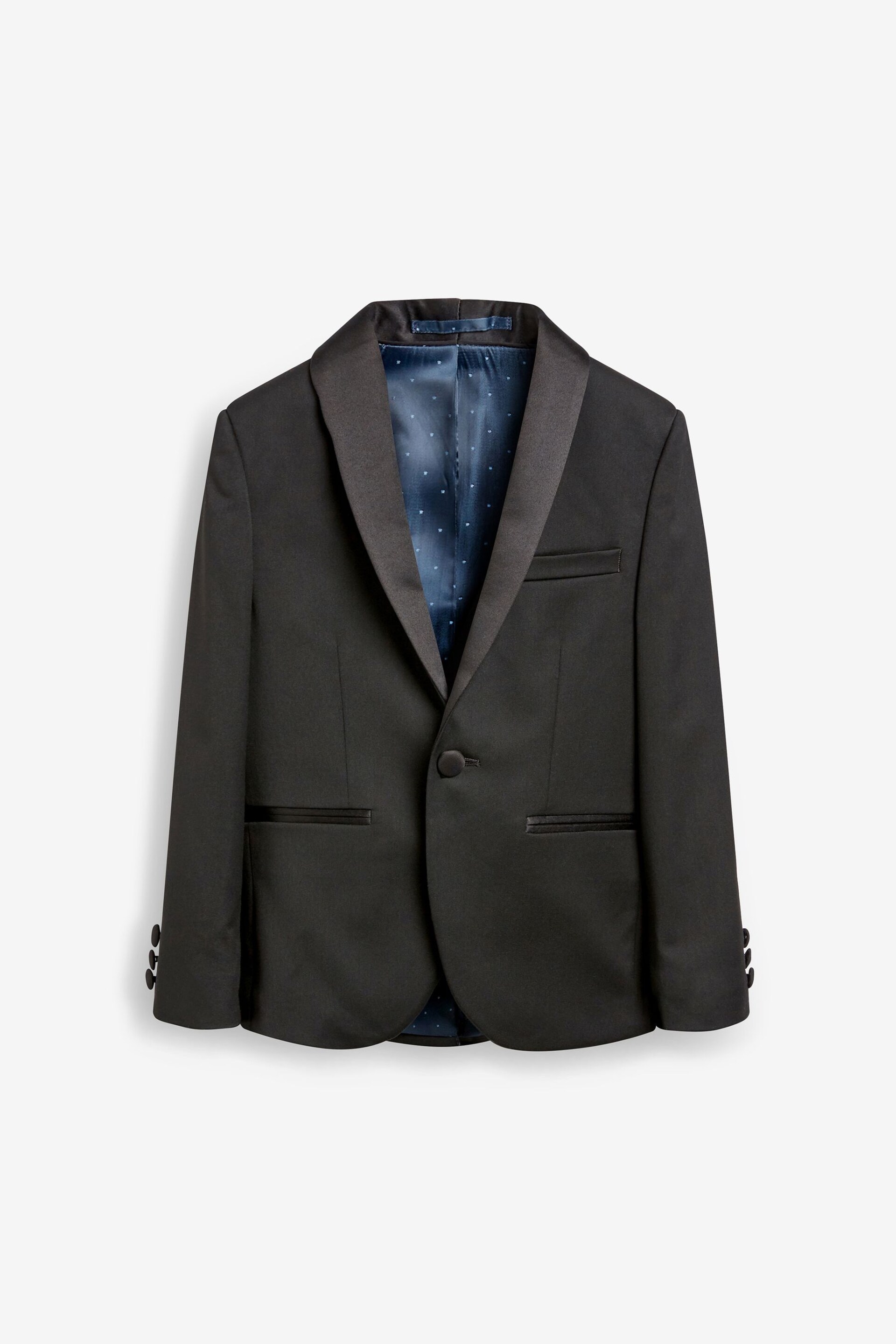 Black Jacket Tuxedo Suit Jacket (3-16yrs) - Image 5 of 8