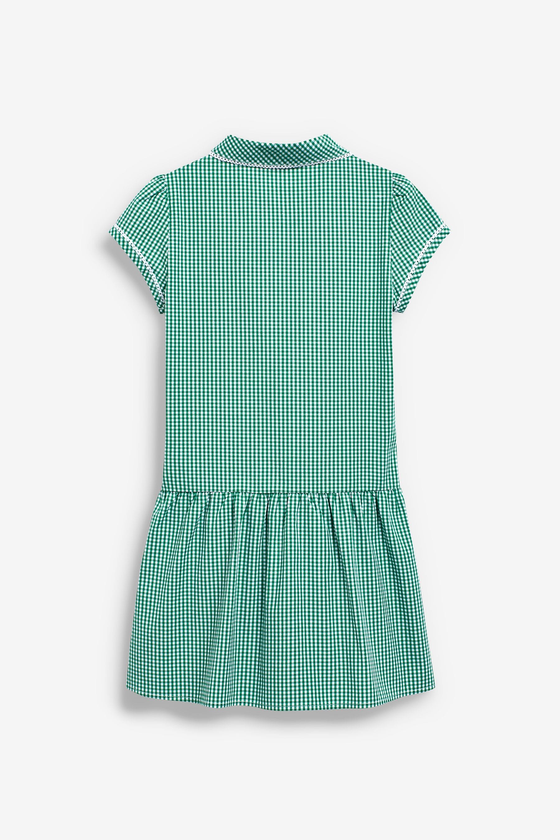 Green gingham school hot sale dress