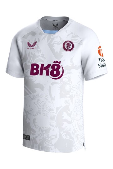 Fanatics Aston Villa Away White Shirt 2023-24 - Lenglet 17