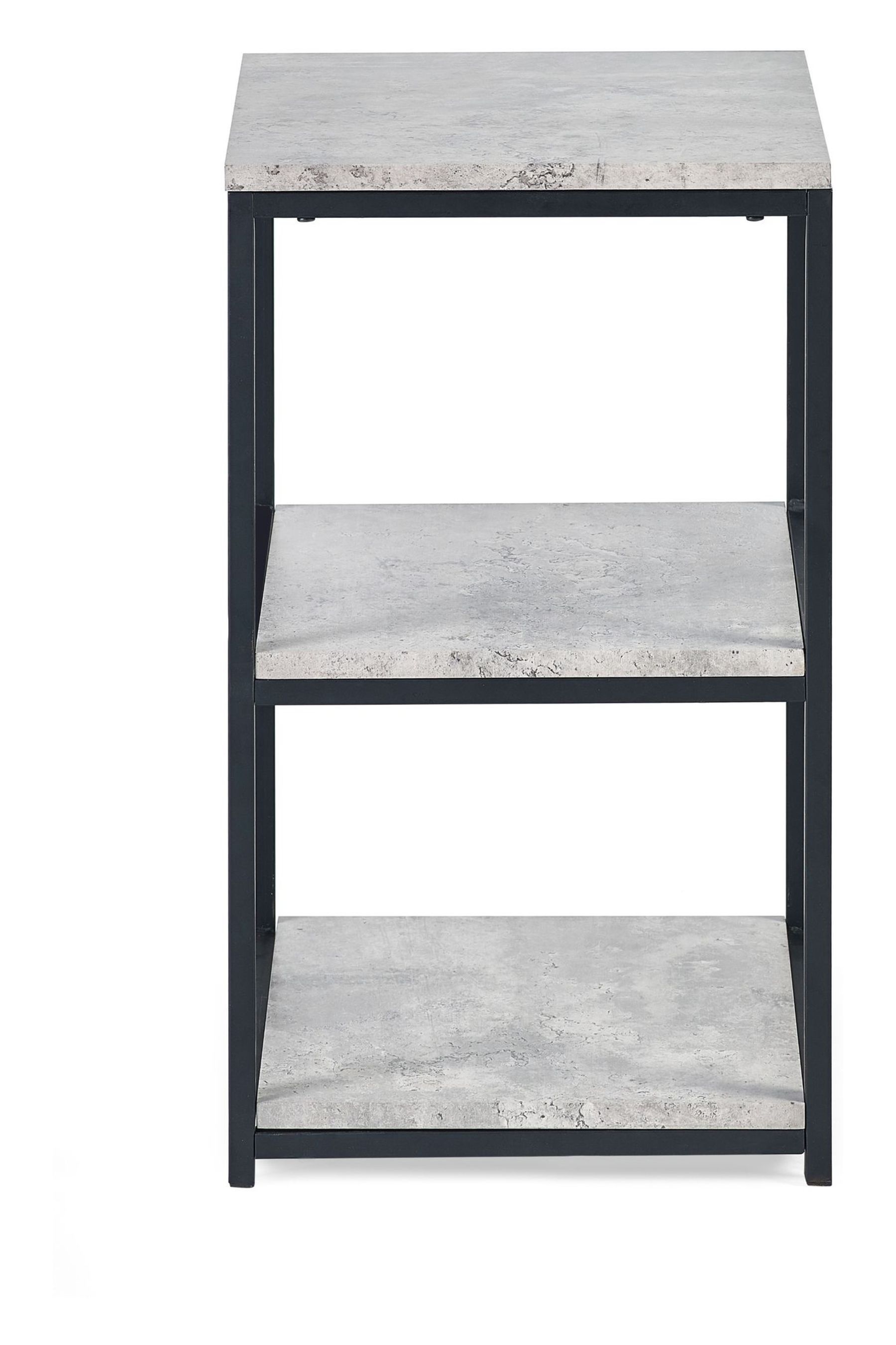 Stone narrow side table deals
