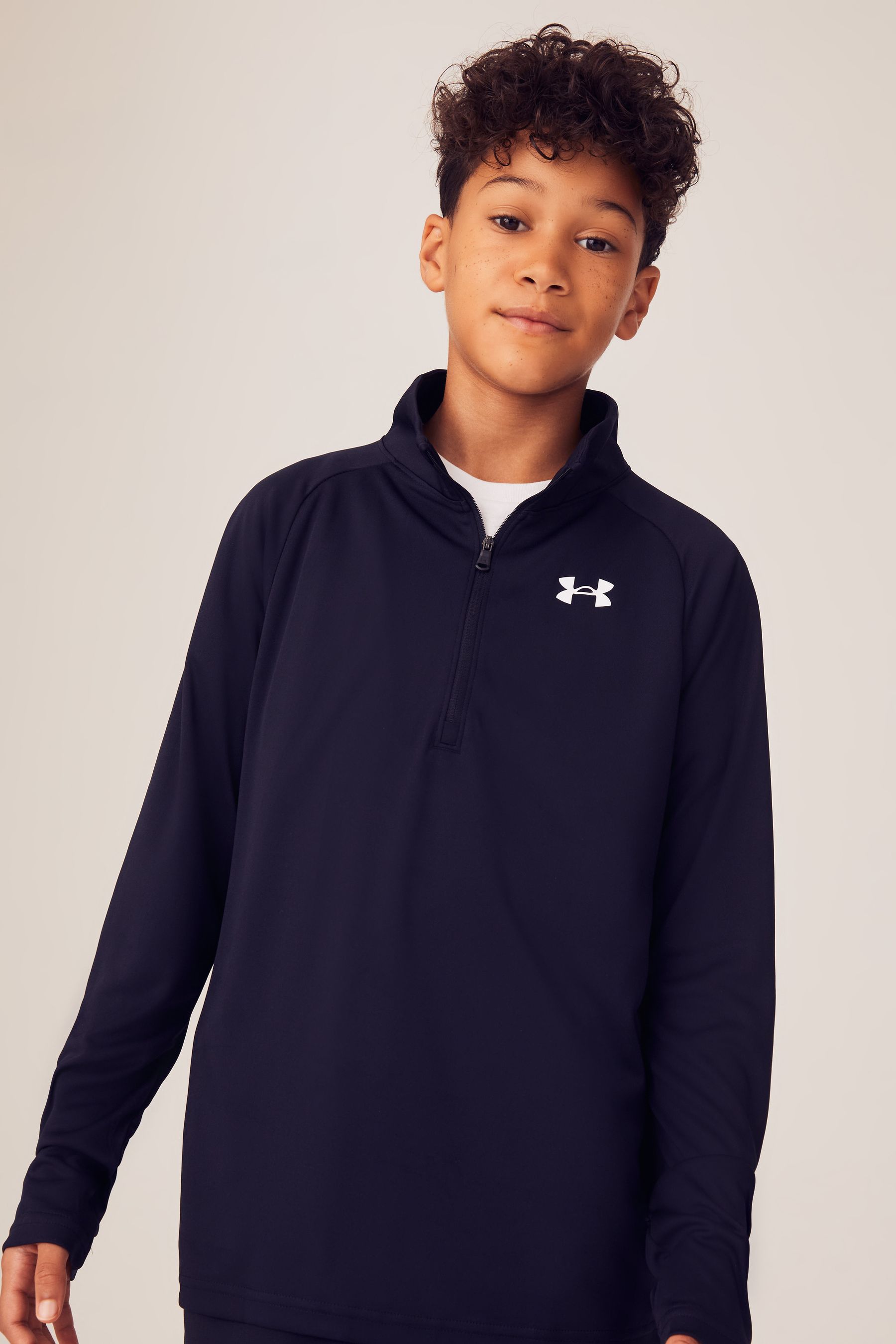 Under Armour Youth Tech 2.0 1 2 Zip Sweatshirt