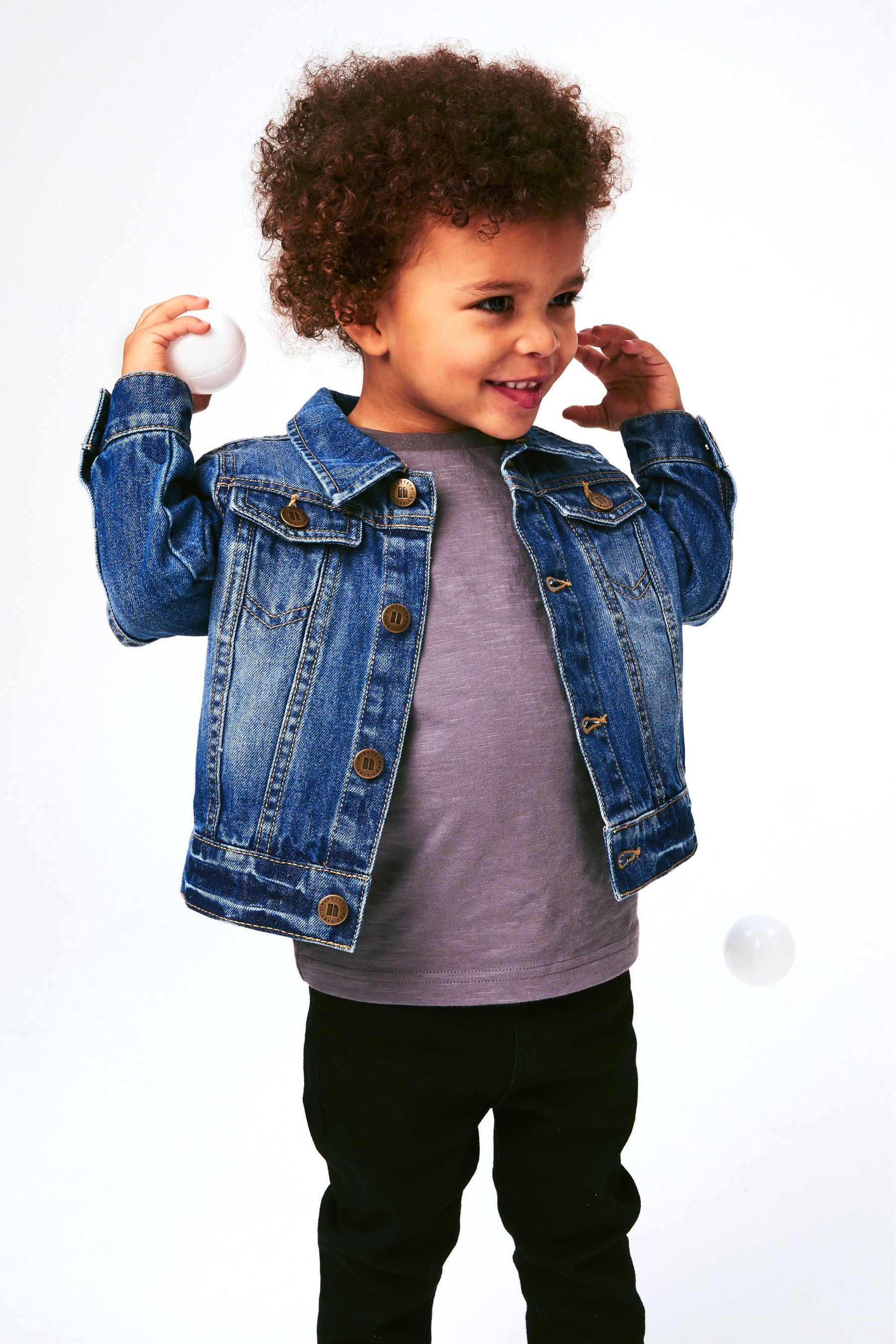 Buy Blue Denim Jacket 3mths 7yrs from Next Ireland