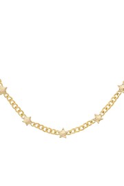 Caramel Jewellery London Gold Tone 'Starburst' Chunky Chain Necklace - Image 3 of 7