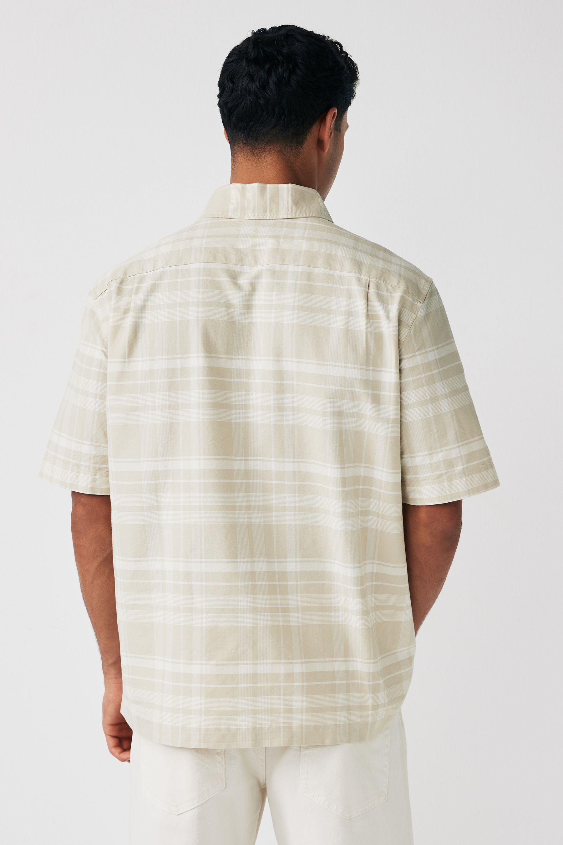 Fred perry short sleeve check shirt store
