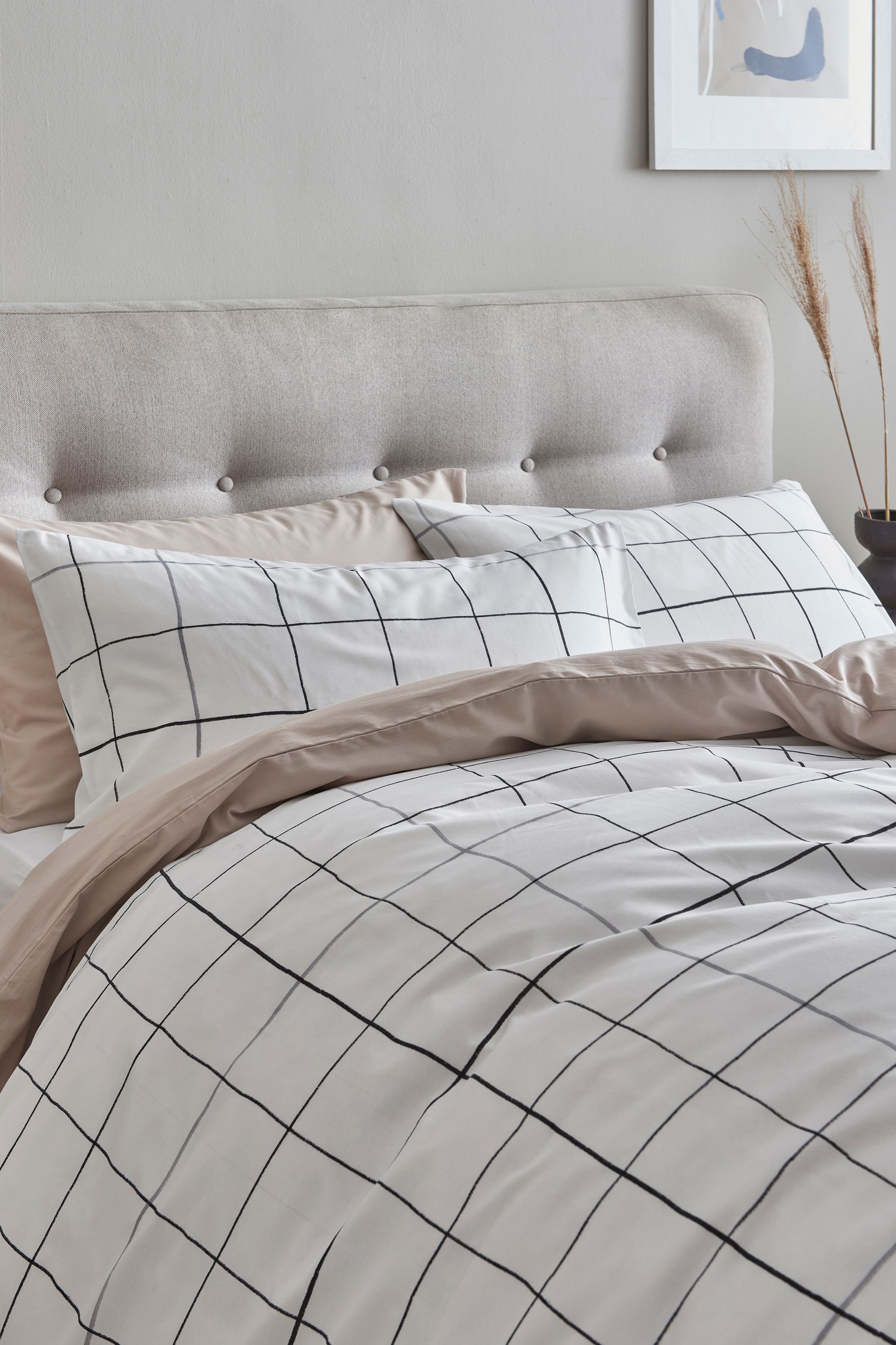 Windowpane bedding shop