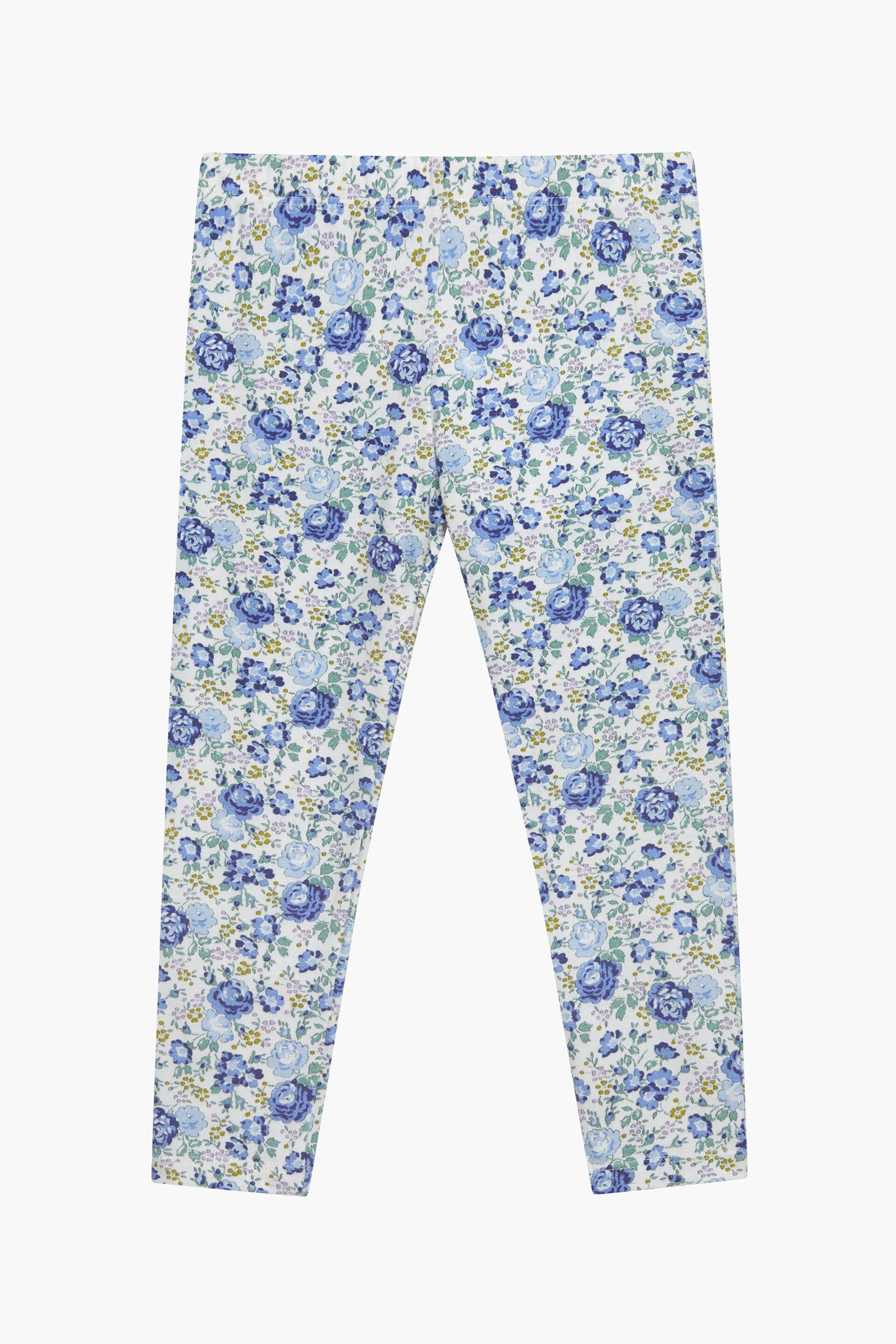 Trotters London Liberty Print Blue Felicite Leggings - Image 1 of 3