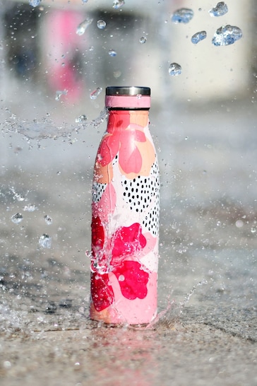 Navigate Pink Tribal Fusion Water Bottle