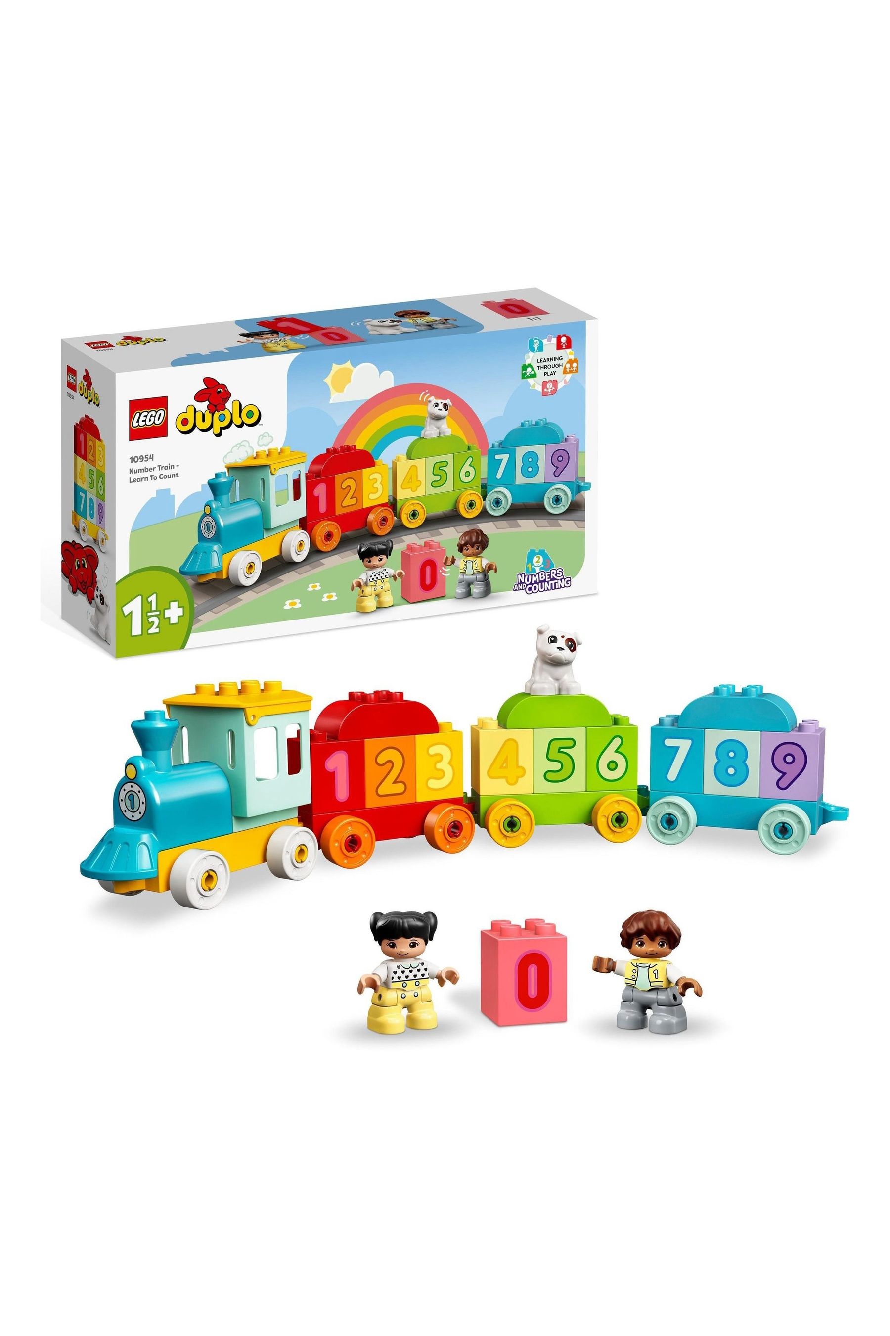 Buy LEGO DUPLO My First Number Train Toy for Toddlers 1 .5 10954 from the Next UK online shop