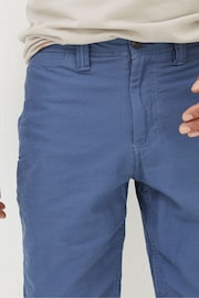 FatFace Blue Stow Flat Front Shorts - Image 3 of 4