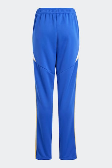 adidas Blue/White Pitch 2 Street Messi Tracksuit Bottoms