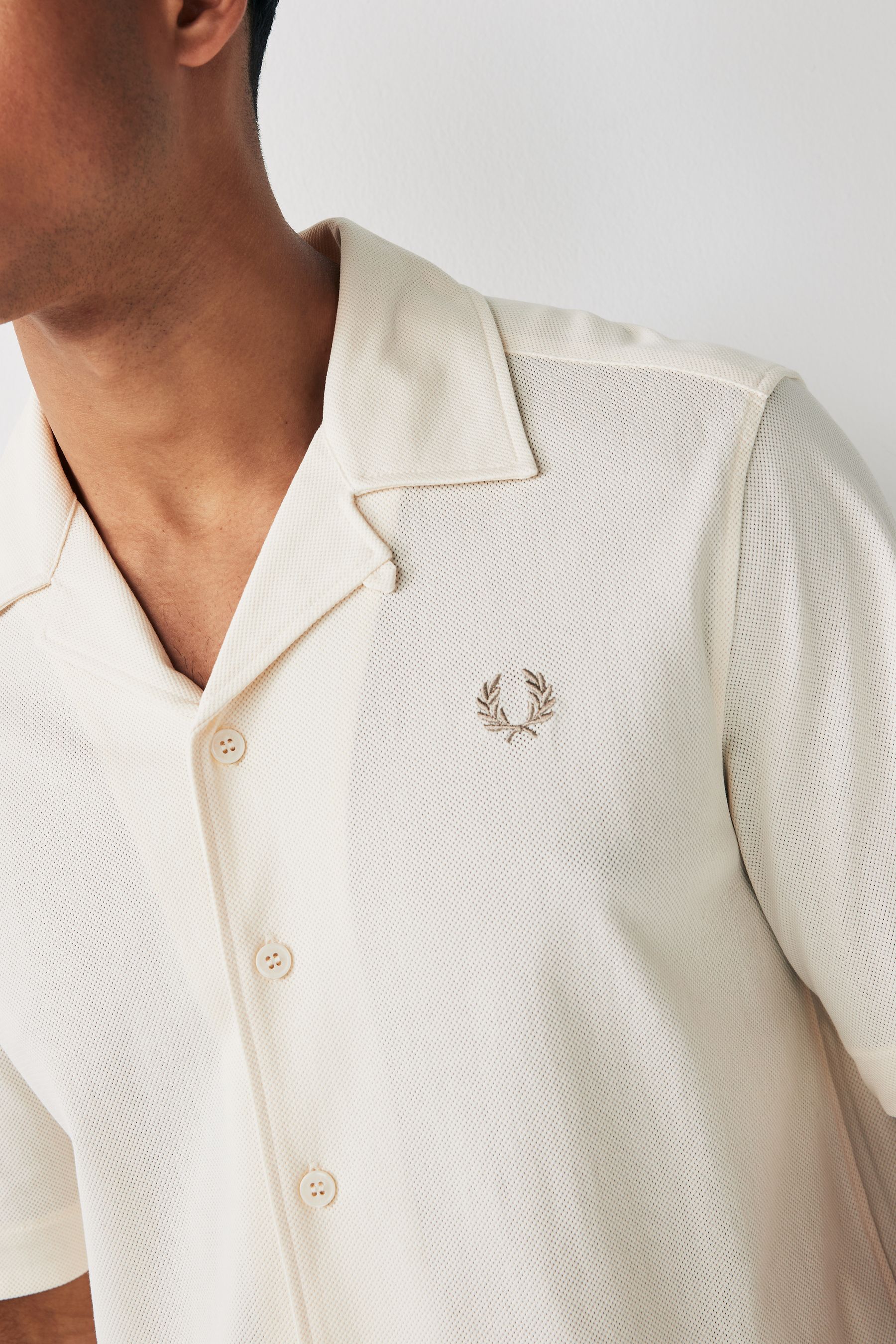 Fred perry woven shirt jacket top
