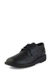Kickers Kick Lo Padded Leather Shoes - Image 2 of 6