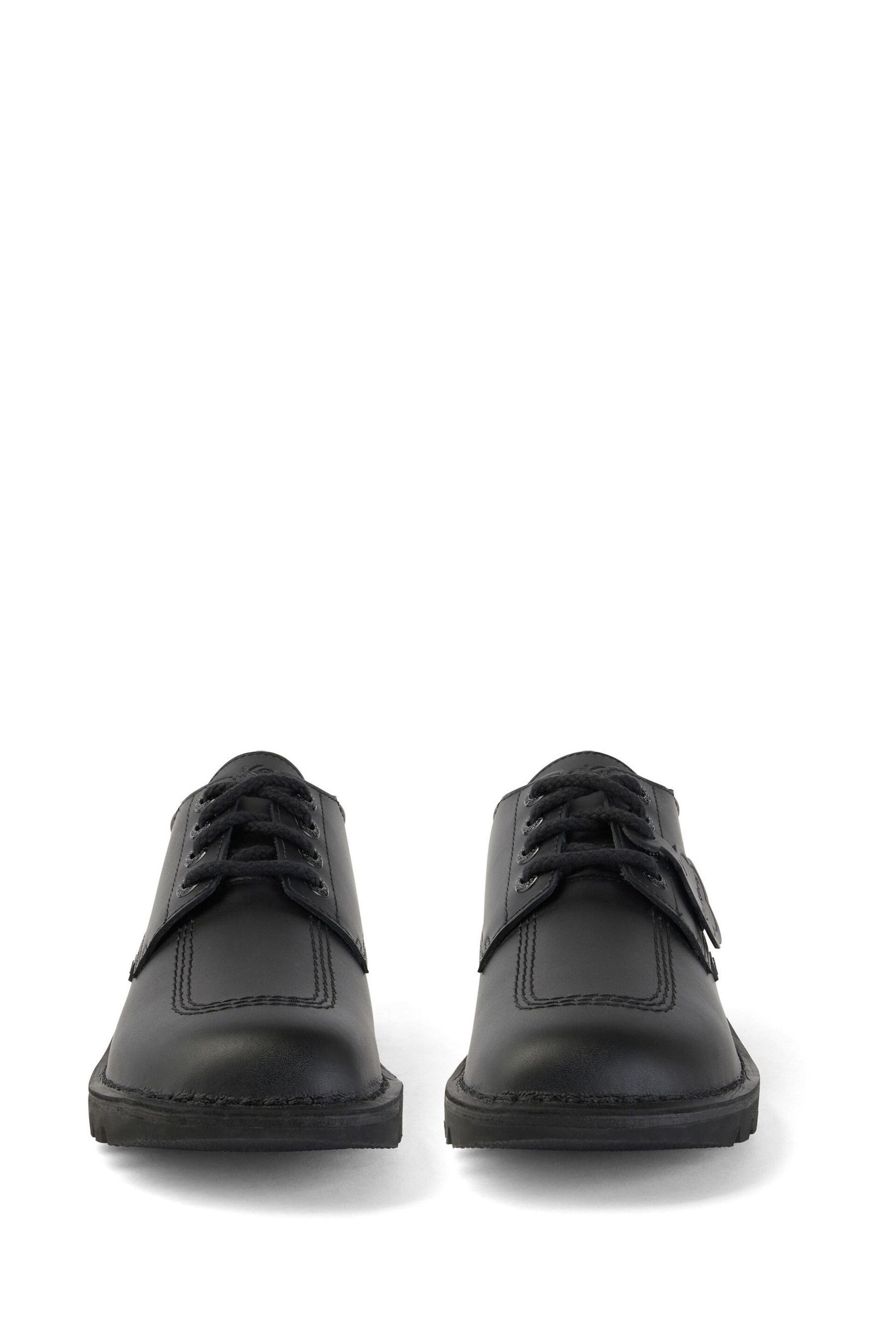 Kickers Kick Lo Padded Leather Shoes - Image 3 of 6