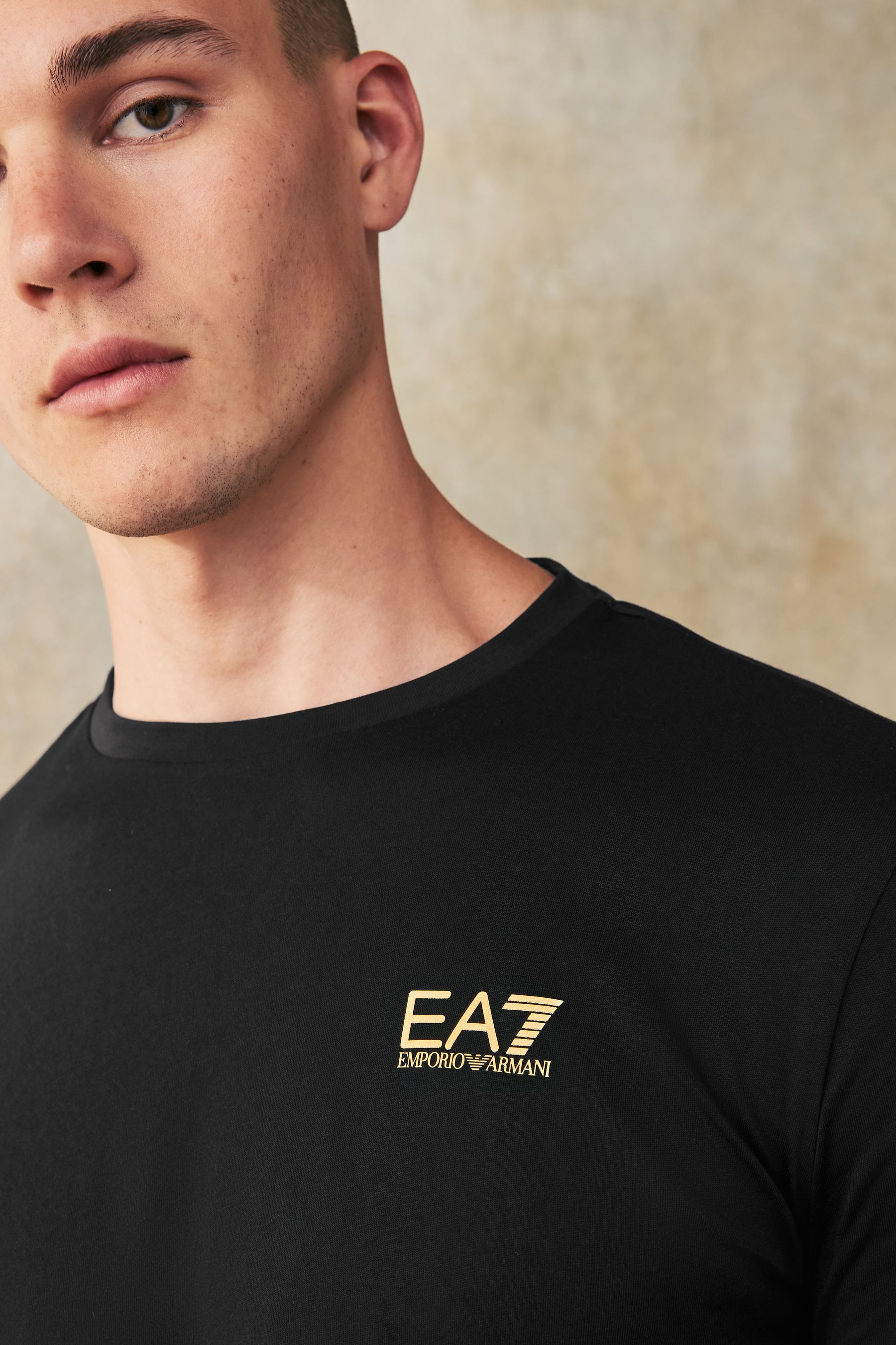 Buy Emporio Armani EA7 Core ID Logo 100 Cotton T Shirt from Next Canada