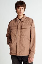 Emporio Cotton Armani EA7 Core ID Nylon Overshirt - Image 1 of 6