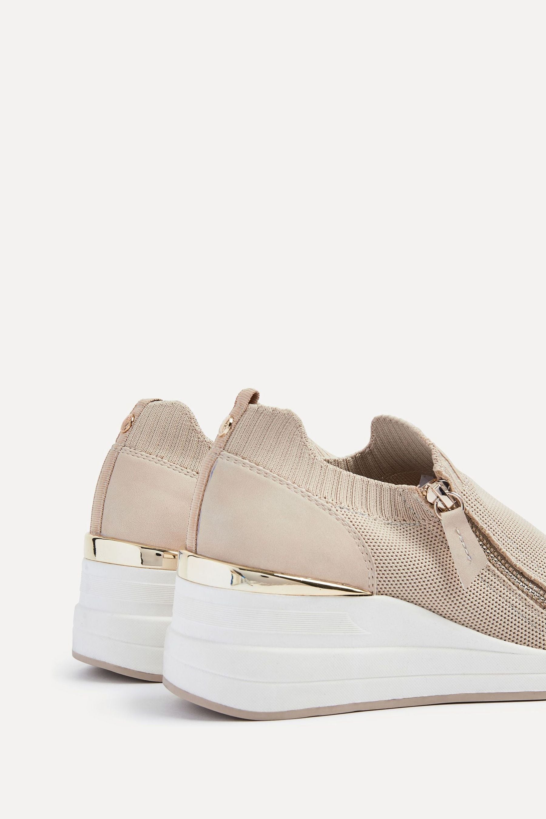 Nude wedge sneakers outlet