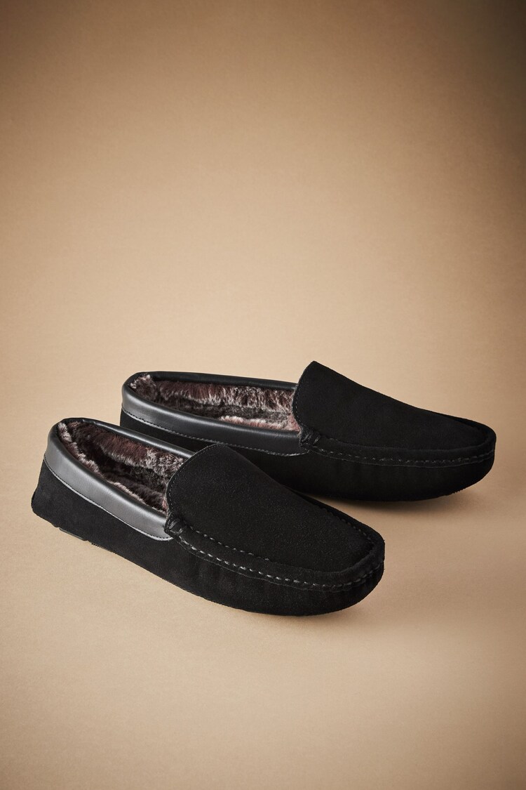 shiun】BLACK SUEDE MOCCASIN XSサイズ 鋭