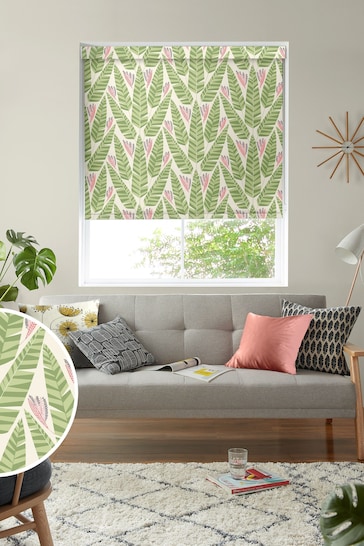 MissPrint Palm Jungle Made to Measure Roller Blinds