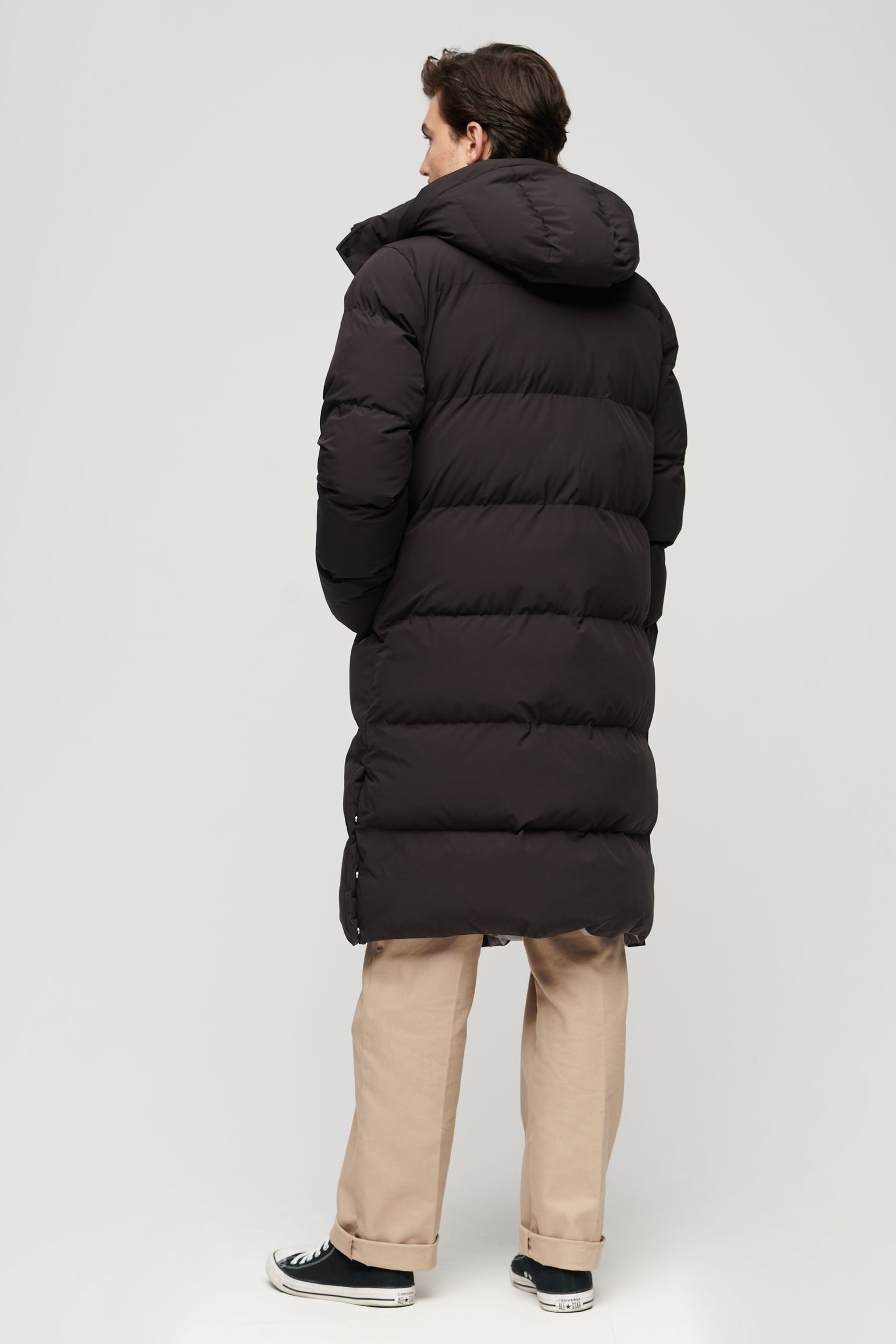 Men longline discount coat