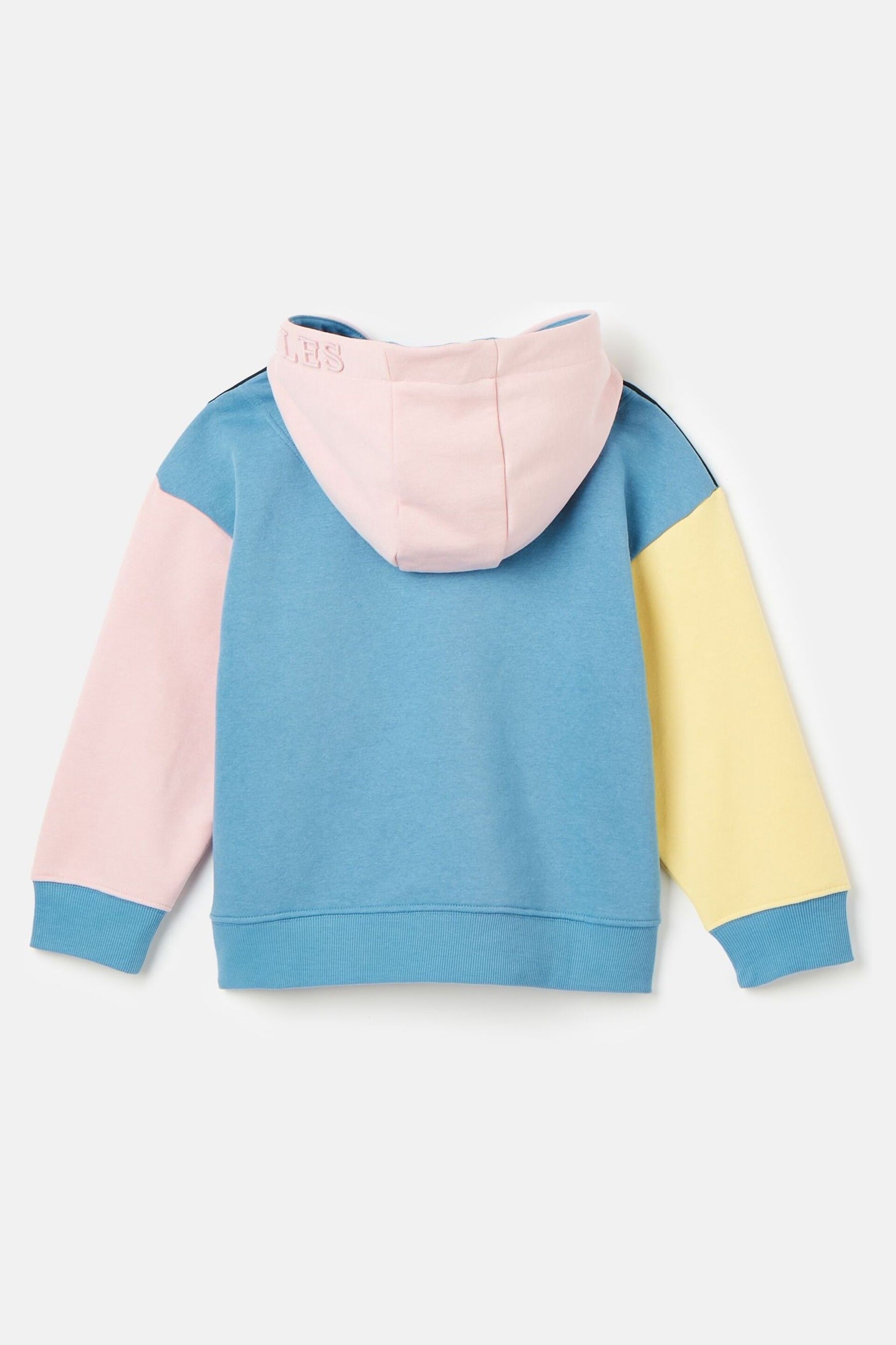 Joules Parkside Colour Block Hoodie With Pocket - Image 2 of 5