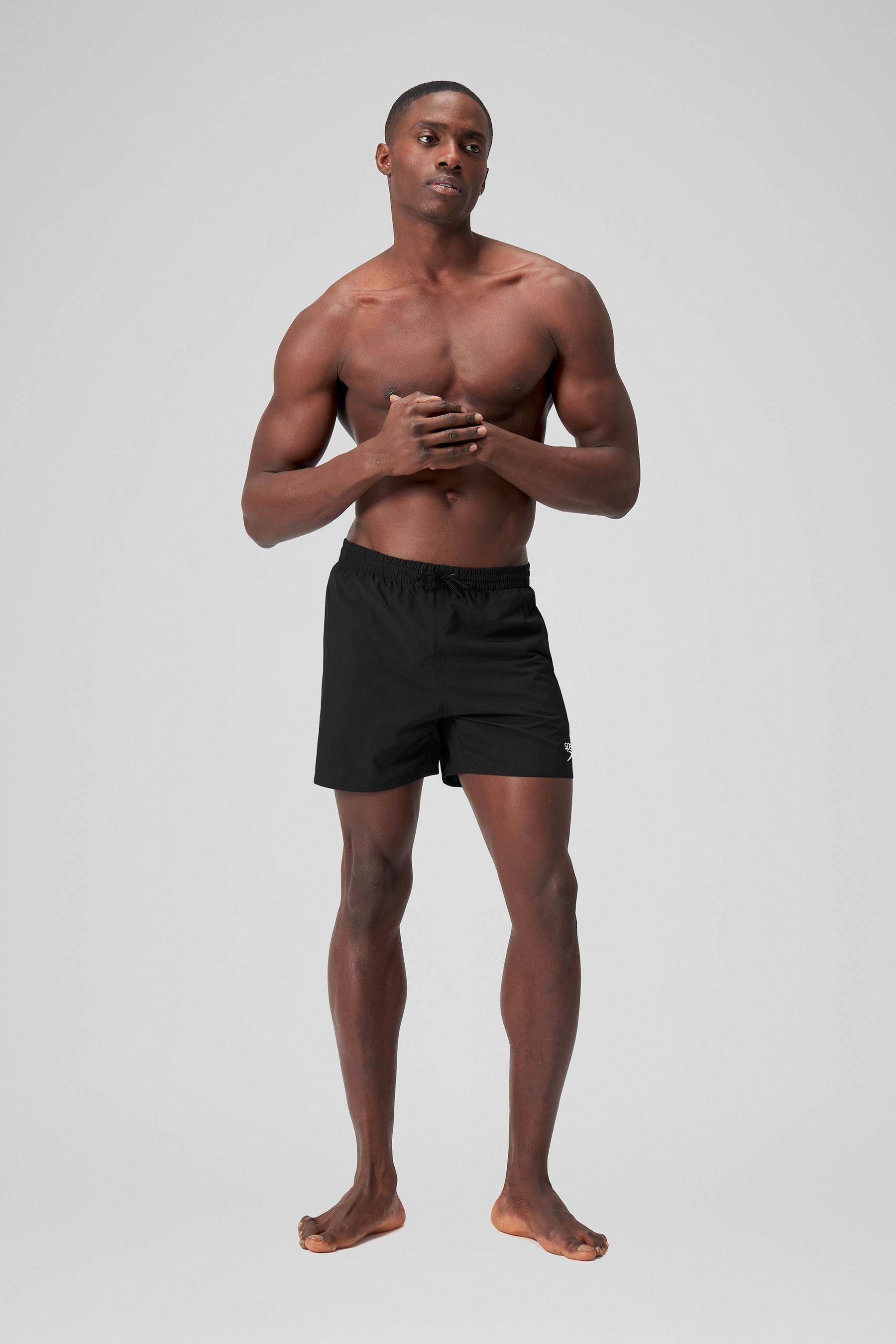 Buy Speedo Black Mens Essential Swim Shorts from Next Poland