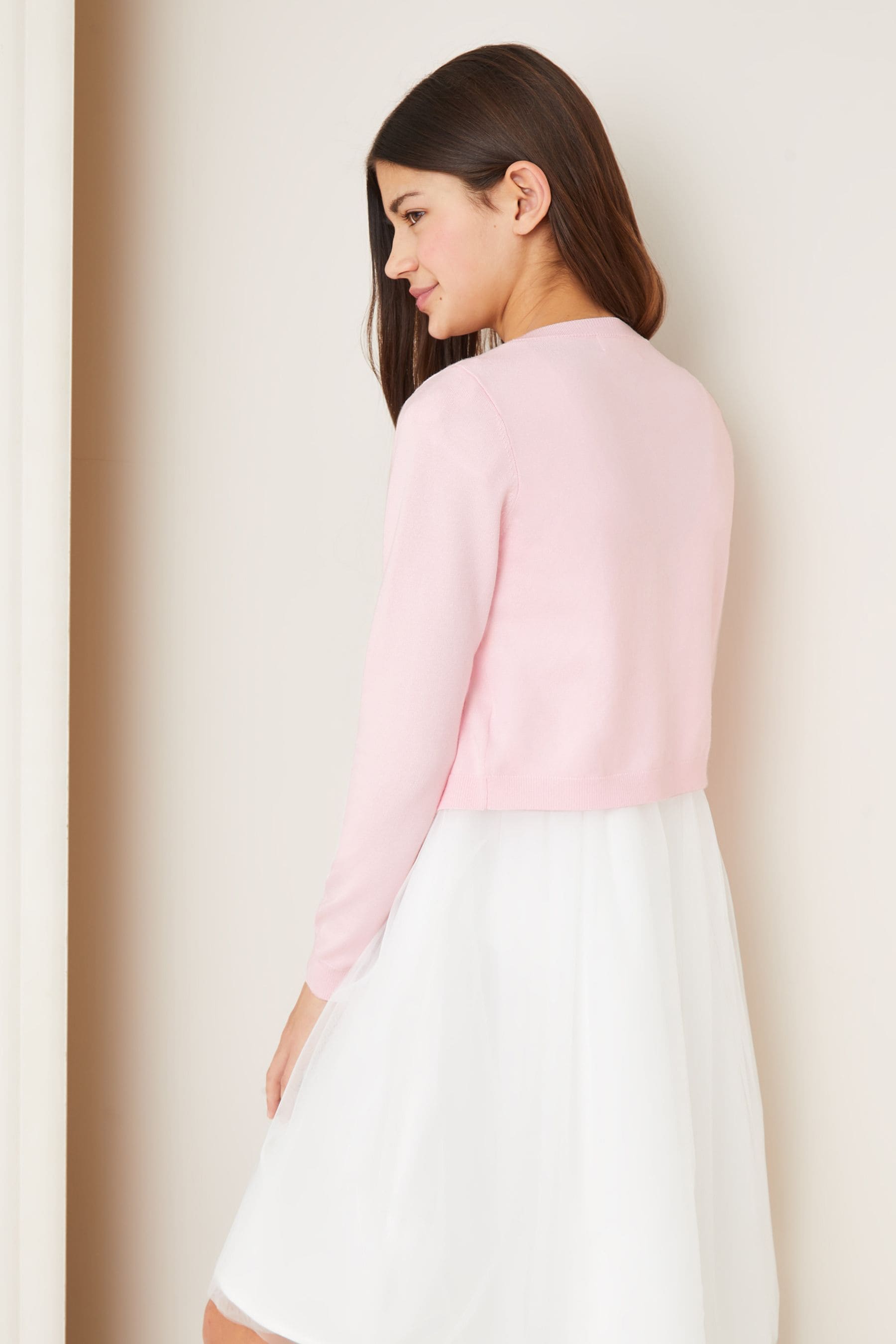 Light pink bolero shop