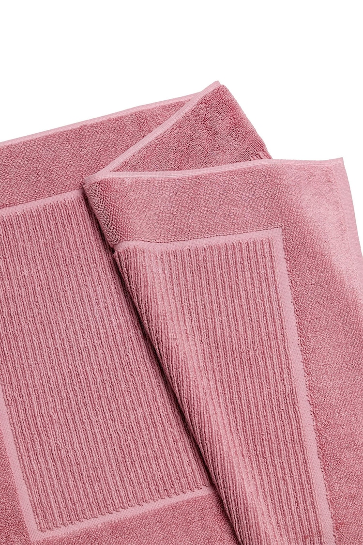 Christy Blush Supreme Hygro® - 1000 GSM 100% Cotton Bath Mat - Image 2 of 2