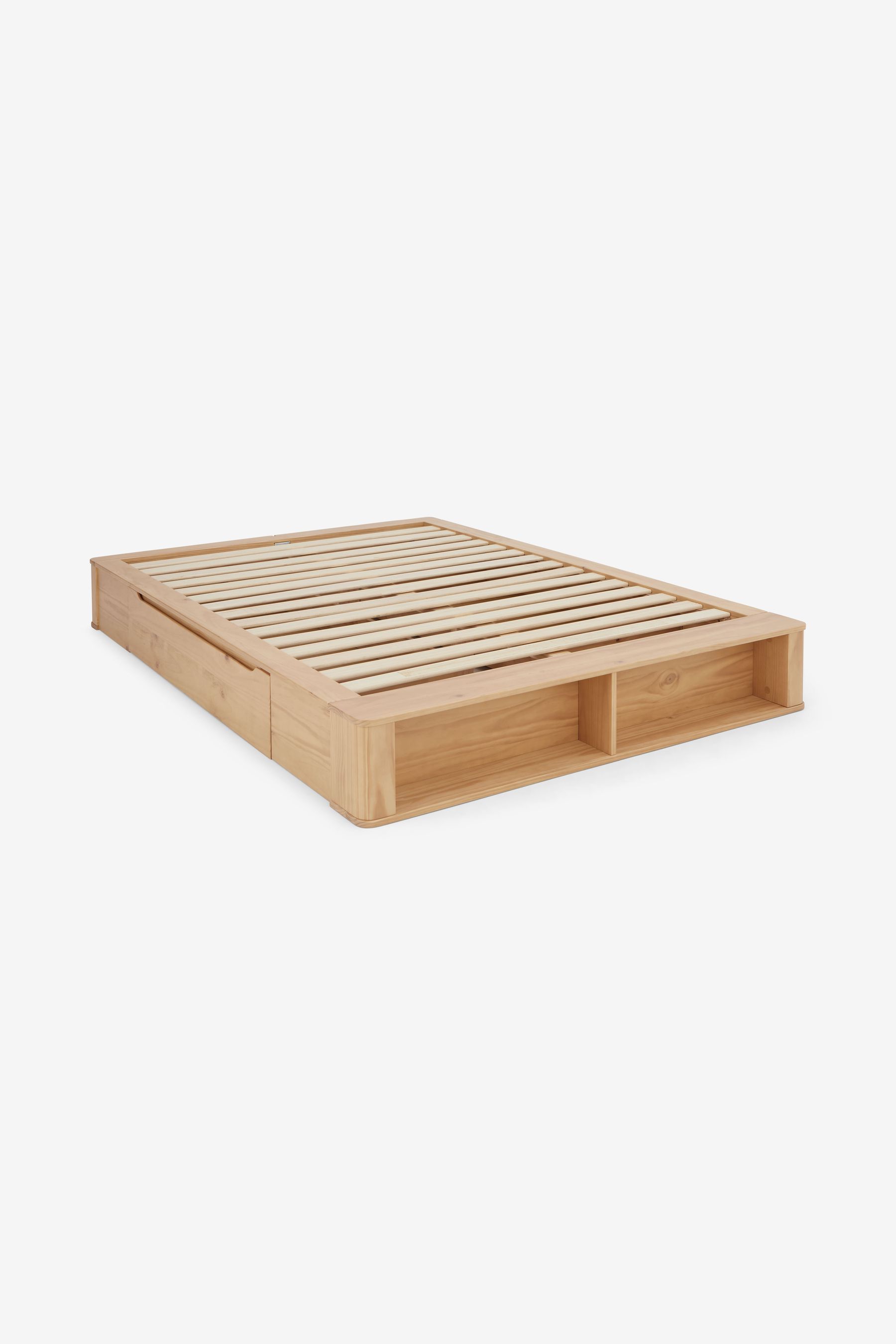 Cheneaux platform sale bed with drawers