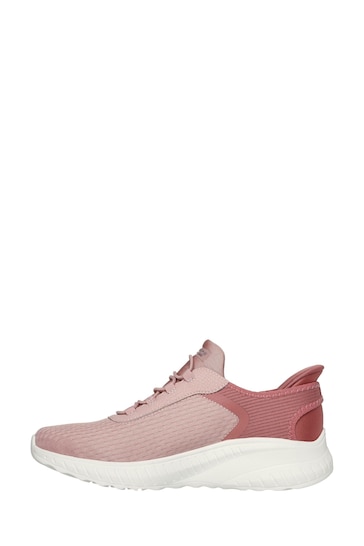 Skechers Pink Bobs Squad Chaos Slip In Trainers
