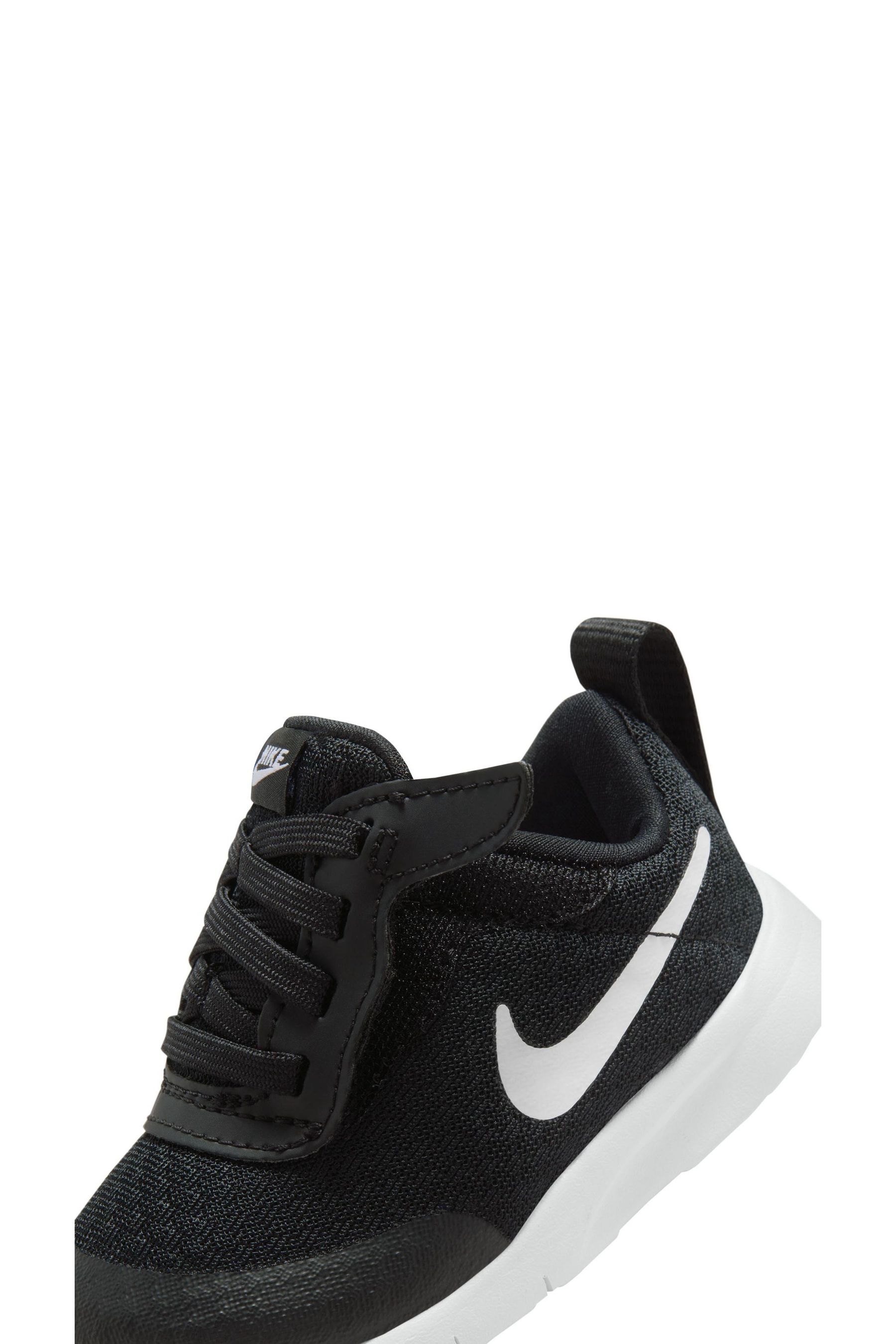 Buy Nike Black White Tanjun GO Easy On Infant Trainers from Next Luxembourg